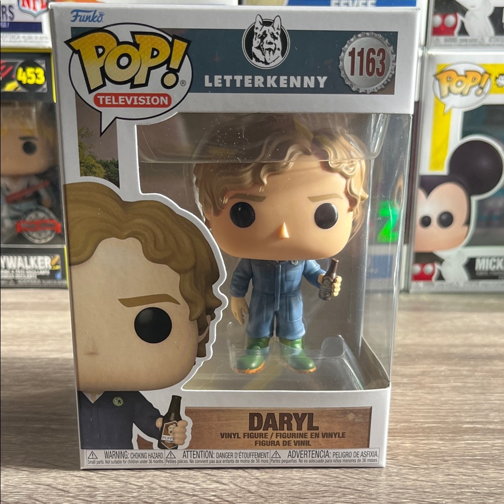 Funko Pop Letterkenny Daryl in Blue Outfit
